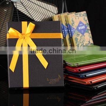 luxury gift box package leather case for ipad 2/3/4