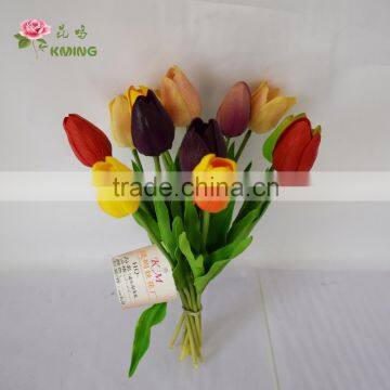 gorgeous real touch mini tulip buds single stem