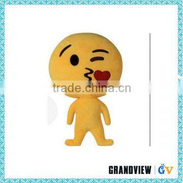 Toq Quality New Design Plush Emoji Pillows/Stuffed Soft Emoji Toy For Kids