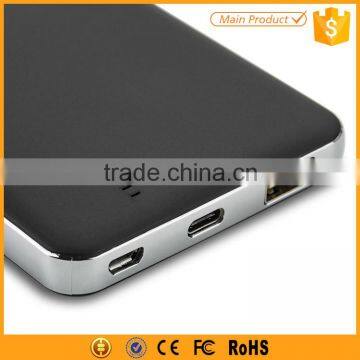 2016 New Products Type c Qc2.0 Power Bank 8000mah Supplier's Choice