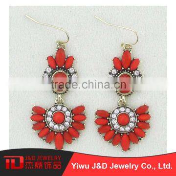 High quality cheap custom fancy drop earrings