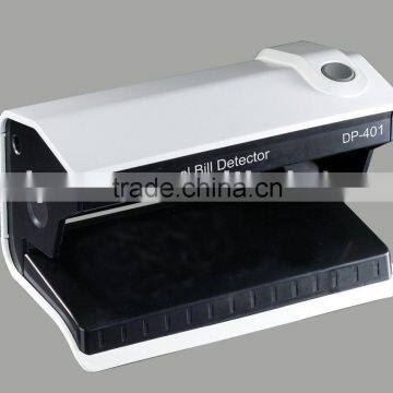 Portable UV light banknote detector