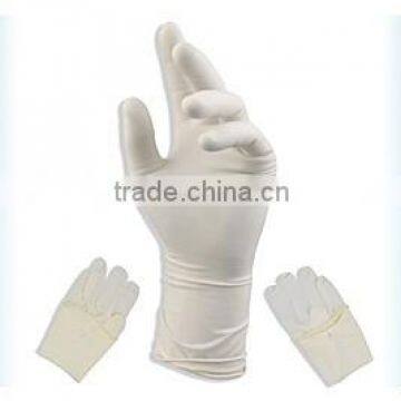 Latex surgical gloves