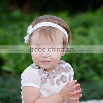 dave bella 2013 summer 100% cotton baby headwear newborn headband head accessory DB259