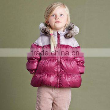 DB2958 dave bella 2015 winter infant coat baby padded jacket girls padded coat girls down coat down jacket