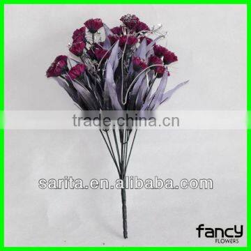 New Design 10 Heads Lilac Silk Flowers