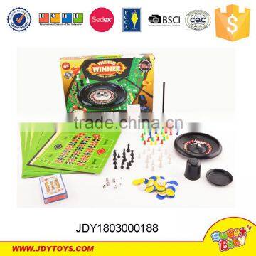 Kids play gambing,more in one chess toys,intellectual bingo play game