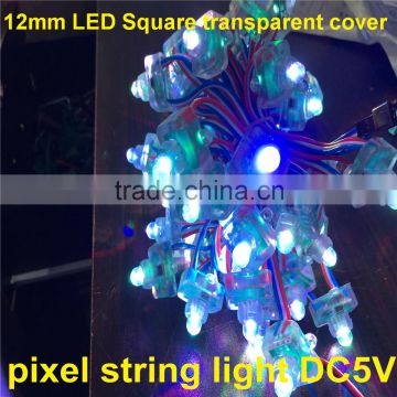 Transparent cover 12mm WS2811 light led pixel,waterproof IP68 12mm dot pixel led light string                        
                                                                                Supplier's Choice