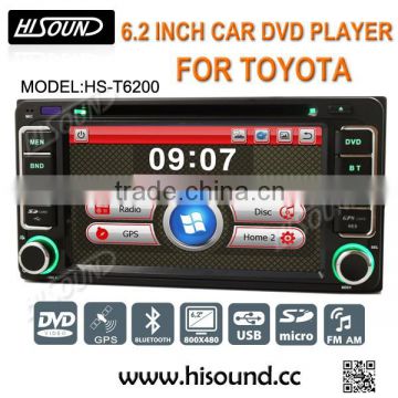 Car DVD Player with reversing camera GPS touch screen for Toyota