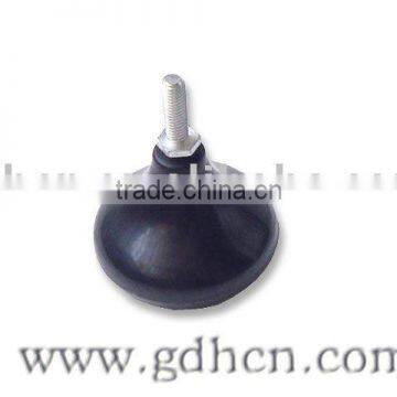 65mm Diameter Furniture plastic leg,horn bed leg,Black