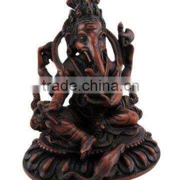 Hindu bronze ganesh buddhist sculpture