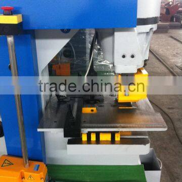 OHA" Brand Q35Y-16 High Quality Combined Hydraulic Ironworker With Double Cylinder