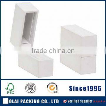 plastic white bangle package box