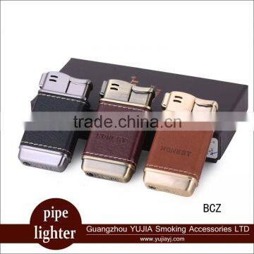 Oblique fire pipe lighter gas lighter