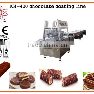 CE approved KH-400/600/800 small chocolate coating machine for sale