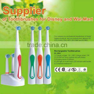 @LED light Rechargeable toothbrush