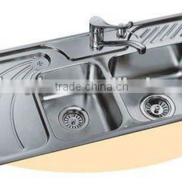 2016 Best Sell Double Bowl Stainless Steel Kitchen Sink