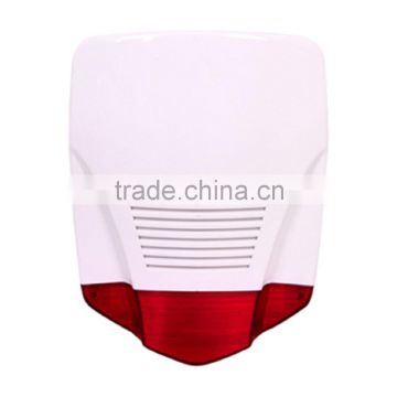 outdoor siren with strobe light for burglar alarm system