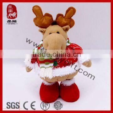 Wholesale Promotion Plush Toy Xmas Elk Toy