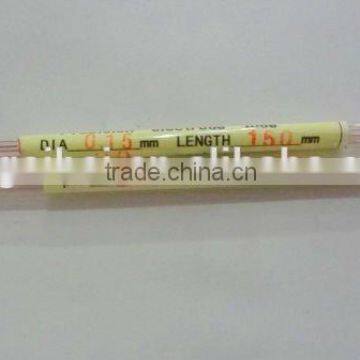 CT015 EDM Copper Electrode Tube & EDM Brass Pipe 0.15mm