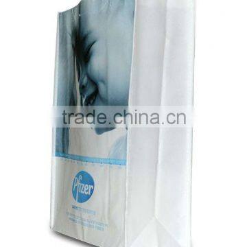 color print glossy laminated tote bag wholesale