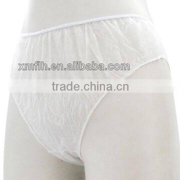 Disposable Nonwoven Briefs for Women,7pcs/opp Bag photo-4