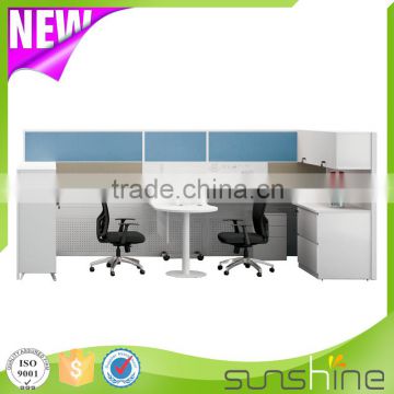 KU-DK6+K3 Office Partition Modern Modular Workstation Soundproof Office Partition