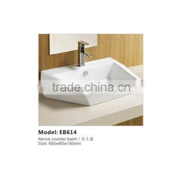 Factory Direct Ceramic Wash Basin EB614