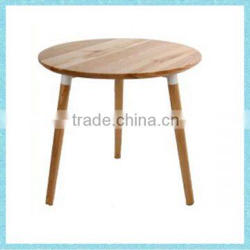 Small wood Round Bar Table