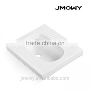 sanitary ware closet pan ceramic squatting pan without trapway