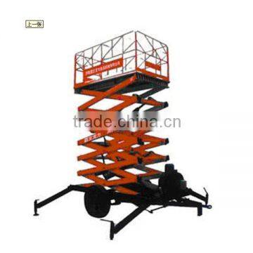 SJY-QY series of two-wheel mobile hydraulic elevating platform