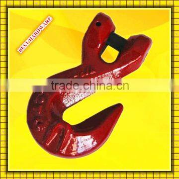 G80 EUROPEAN TYPE CLEVIS CRANE LIFTING GRAB HOOK W/CRADLE