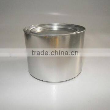 Chinese good sealing food grade silver metal tin can