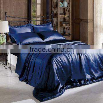 100% pure mulberry silk bed sheet set most Luxury from China