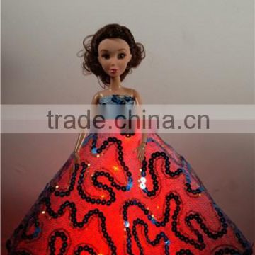 Hot Selling LED Stage Costumes for Club Show / Little Girls Party Dresses