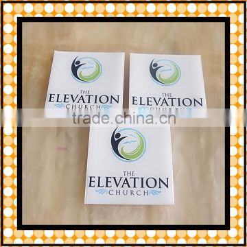 customized logo epoxy sticker