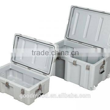 Plastic rotationally moulded military box