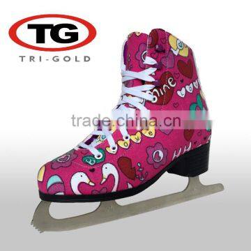 high quality ice figure skate for ice rink, professional ice figure skate China factory