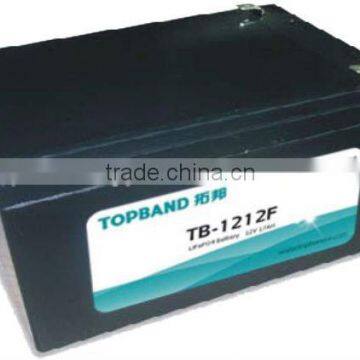 12v lithium storage battery pack+BMS+hard plastic caseTB-1212F(Shenzhen supplier)