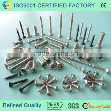 Various Kinds of Standard Screws (DIN, GB, ANSI, BSW, JIS, GOST,etc.) And Non-standard Screws