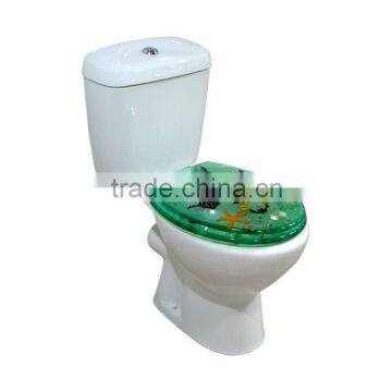 Elongated Made in China Polyresin Bathroom Sanitary Color wc Seat Cover photo-6
