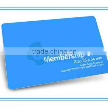 pvc card plastic Card