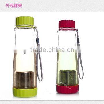 Tea Water bottle with Stainless Steel Fliter inside