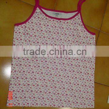 Singlet Printed Ladies Tank Top