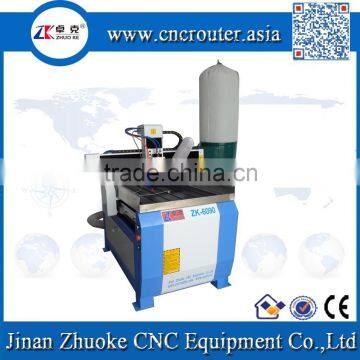 China New Style 6090 Metal CNC Router Machine 600*900MM With Wireless Handwheel Dust Collector Of PCI NcStudio Controller