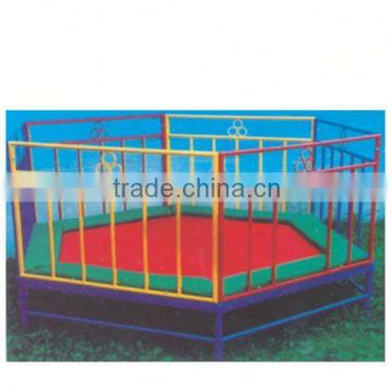 15 ft trampoline, ZY-TR441	mobile single bungee trampoline