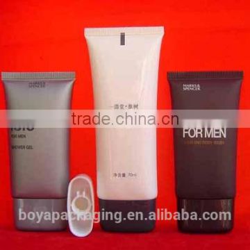 fat oval cosmetic packaging plastic tube