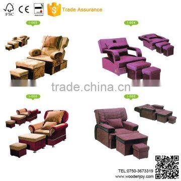 modern comfortable styling foot massage sofa chair Salon furniture