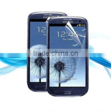 Self-adhesive Anti-glare & fingerprint Screen protector Guard for Samsung Galaxy S3