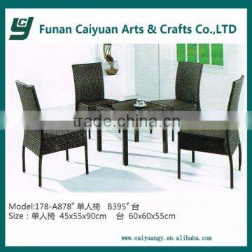 Simple design cheap style hot sell outdoor rattan furniture